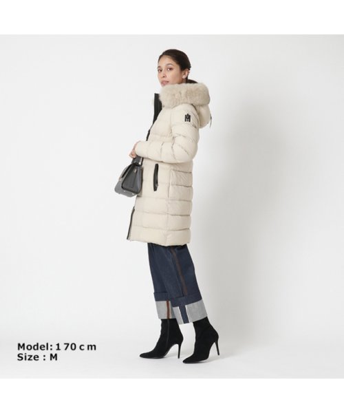 マッカージュ アウター ダウンジャケット コート カーラ シェイプライン ベージュ レディース MACKAGE CALLABX C0281 MACKAGE マッカージュ アウター ダウンジャケット コート カーラ シェイプライン ベージュ レディース CALLABX