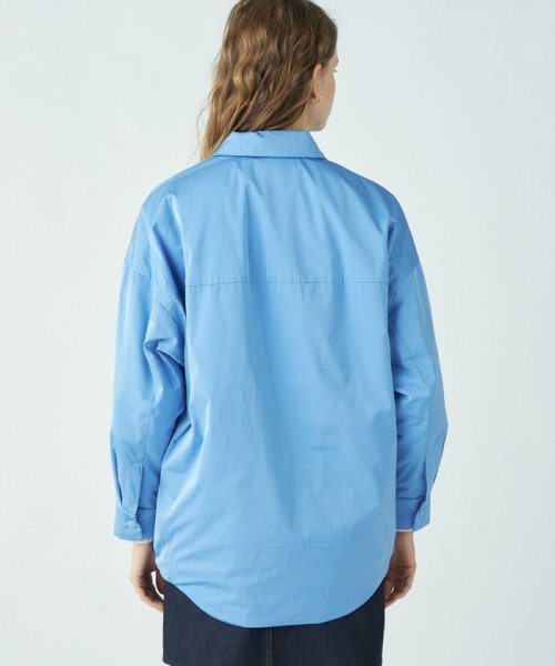 ダブルサテン オーバーサイズドジャケット 