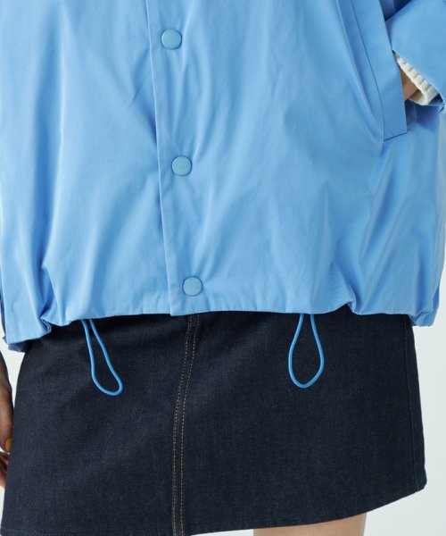 ダブルサテン オーバーサイズドジャケット 