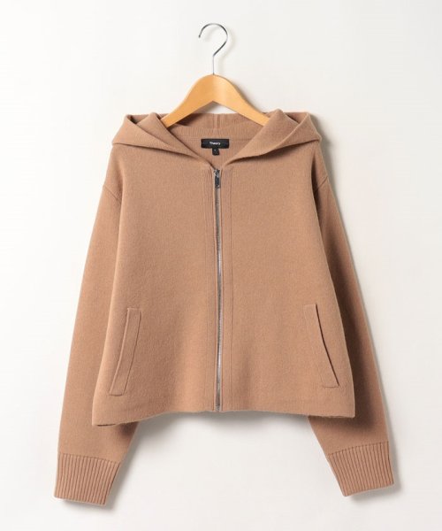 トップス　LANA CASH VARSITY HOODIE 