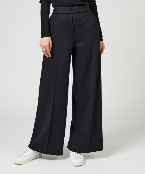 パンツ　FINE SMOOTH JSY HW WIDE P 