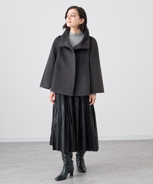 アルパカシャギーショートコート なし 着用サイズ