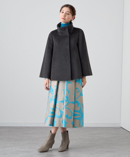 アルパカシャギーショートコート なし 着用サイズ