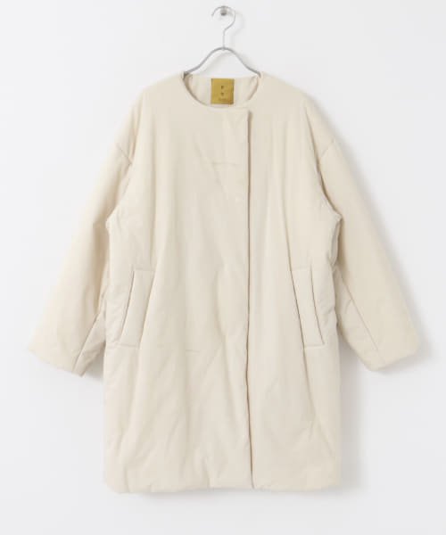 F by ROSSO　マフラー付き中綿ミドルコート 【SHIPS any別注】ALTUS MOUNTAIN GEAR: バブル ダウン ベスト V1345490256(10296円)