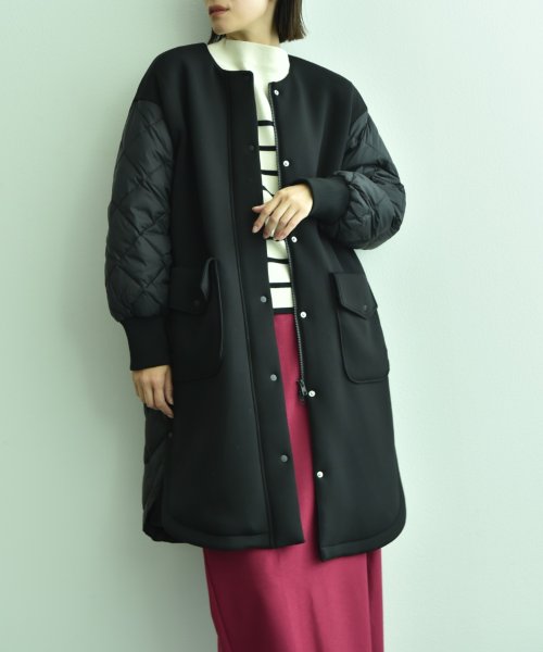 【ＮＵＳ】ダンボールニット＊キルトダウン 