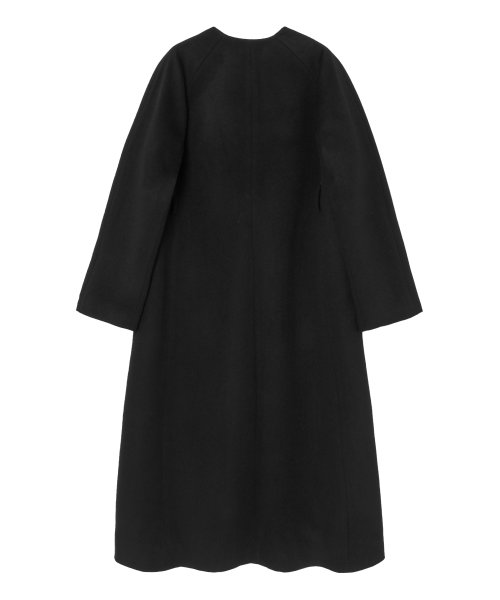 カシミヤノーカラーベルトコート 着用サイズ なし model