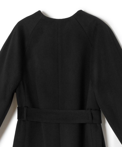 カシミヤノーカラーベルトコート 着用サイズ なし model