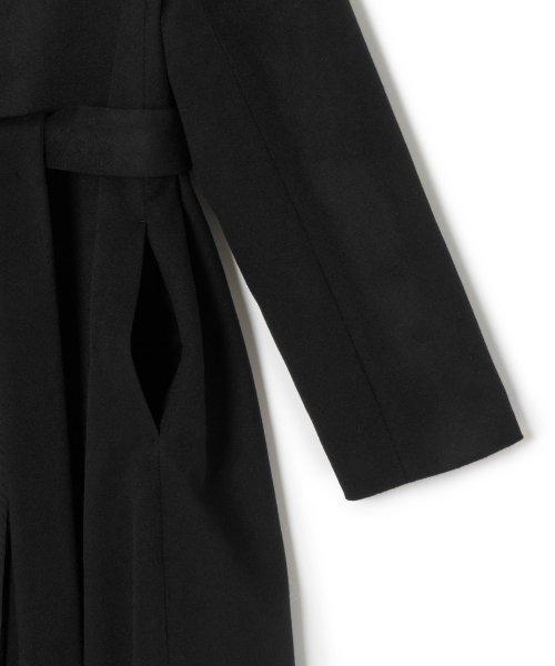 カシミヤノーカラーベルトコート 着用サイズ なし model