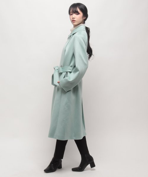 カシミヤロングコート 