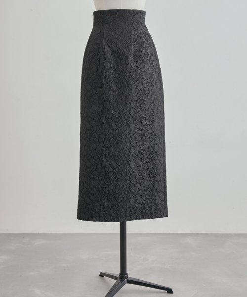 【高評価】【神崎恵さんコラボ】フクレジャカードストレッチタイトスカート 品番