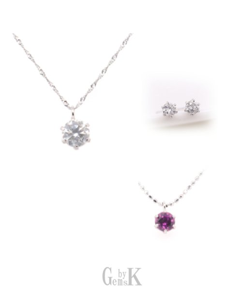 【2024年福袋】Gems by K ダイヤ＆アメジスト3点セット 予めご了承ください 約0