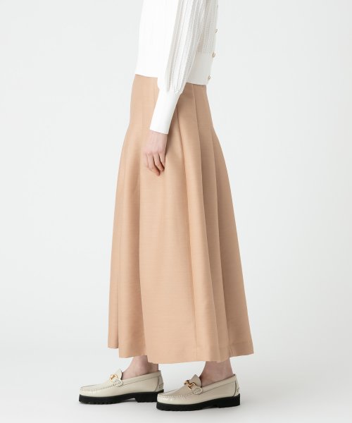 【LOULOU WILLOUGHBY】ジップアップタックスカート 【洗える】ウスカルデニム スカート KUE2635586185(20196円)