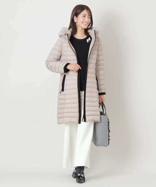 TO BE CHIC(L SIZE)(トゥービーシック Lサイズ)/【L】ロイカストレッチ ロングダウンコート/img02