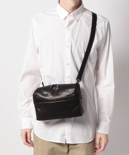 PATRICK STEPHAN(パトリックステファン)/Leather shoulder bag 'tofu'/img05