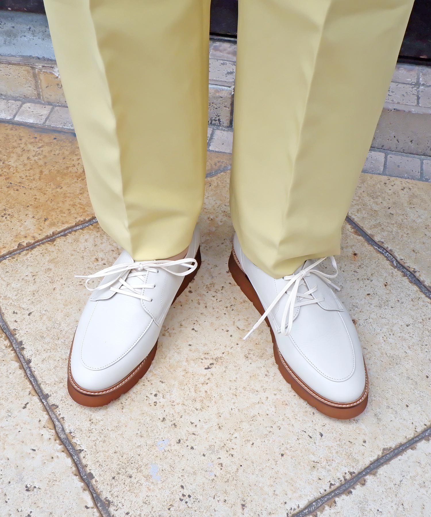 モード カオリ MODE KAORI レースアップ厚底シューズ 6258 割引