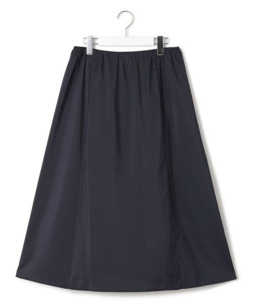 【洗える】チュール プリーツ スカート 