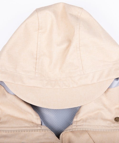 S'more(スモア)/【 S'more / pocket jacket 】三面構造フードで顔まわりまでしっかりカバーポケットジャケット/img03