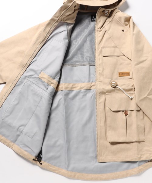 S'more(スモア)/【 S'more / pocket jacket 】三面構造フードで顔まわりまでしっかりカバーポケットジャケット/img18