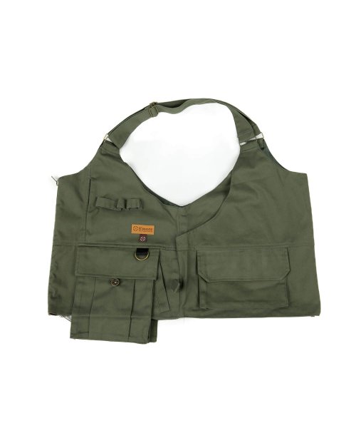 S'more(スモア)/【 S'more / S'more fireproofing 2WAY campvest 】 バッグにもなる2WAY難燃ベスト/img15