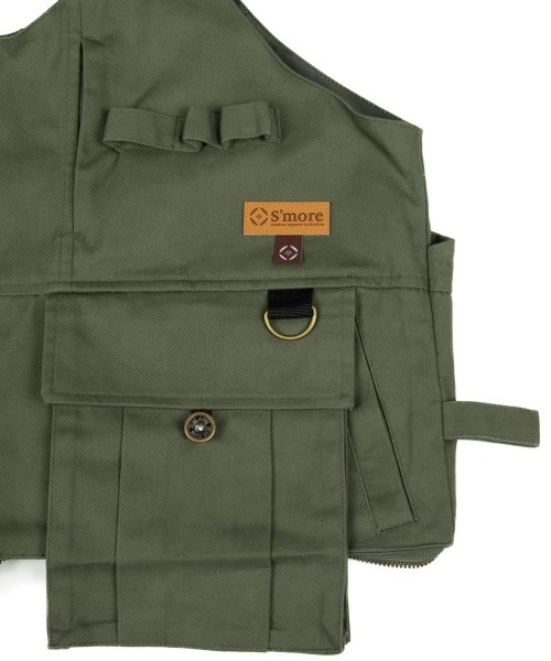 S'more(スモア)/【 S'more / S'more fireproofing 2WAY campvest 】 バッグにもなる2WAY難燃ベスト/img17