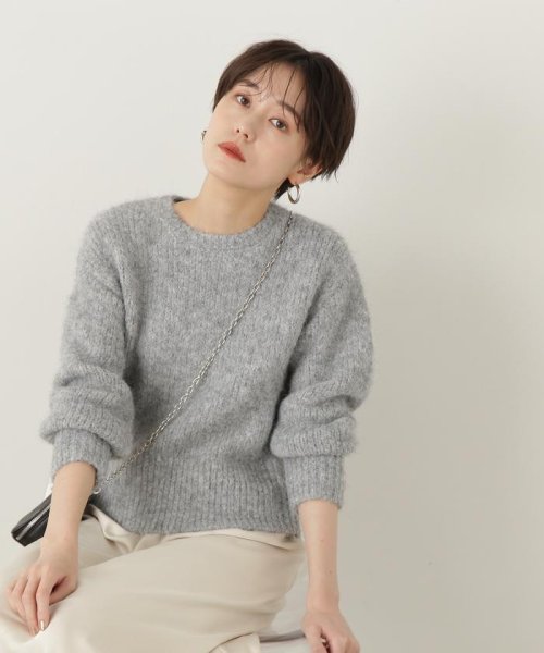 N Natural Beauty Basic(エヌナチュラルビューティベーシック)/フェザークルーネックニット/img12