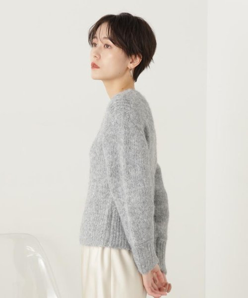 N Natural Beauty Basic(エヌナチュラルビューティベーシック)/フェザークルーネックニット/img19