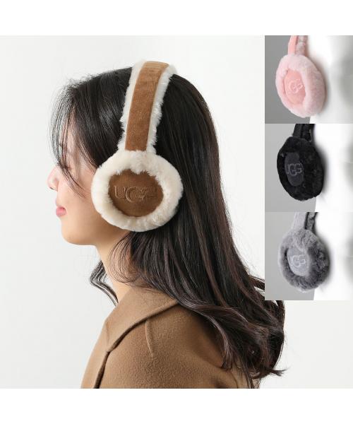 UGG イヤーマフ W EMBROIDERED LOGO EARMUFF 20955