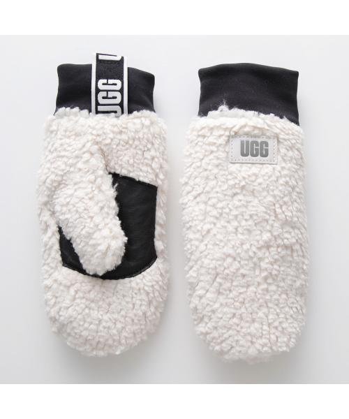 UGG(UGG)/UGG グローブ W SHERPA MITTEN W LOGO TAPE 21631 /img06