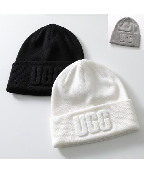 UGG(UGG)/UGG ニット帽 W 3D GRAPHIC LOGO BEANIE 21675/img01