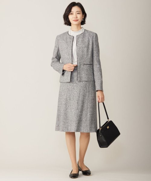 J.PRESS LADIES（LARGE SIZE）(J．プレス　レディス（大きいサイズ）)/【セットアップ対応】Light Tweed スカート/img04