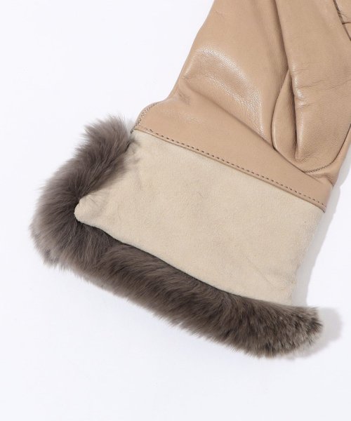 CARIDEI ファーコンビグローブ 