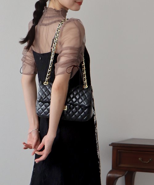 シアーブラウス×マーメイドワンピースドレス ブラウス ワンピース