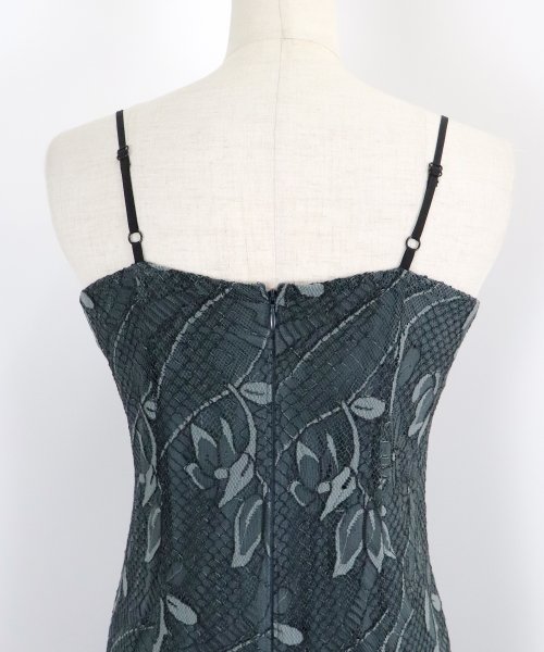 シアーブラウス×マーメイドワンピースドレス ブラウス ワンピース