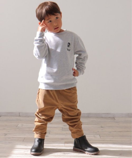 ikka kids(イッカ　キッズ)/コールテーパードパンツ（120〜160cm）/img12