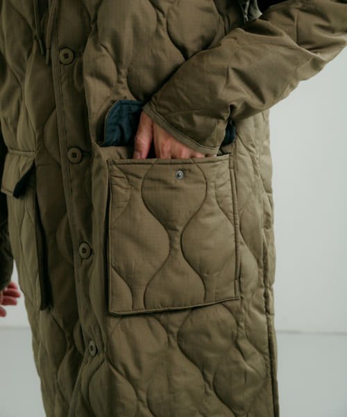 ITEMS URBANRESEARCH(アイテムズアーバンリサーチ（メンズ）)/TAION　MILITARY HOOD DOWN COAT/img30