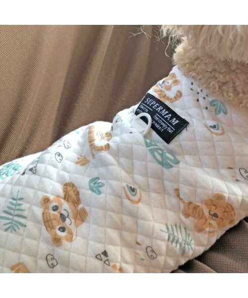HAPPY DOG!!(はっぴーDOG！！)/犬 服 犬服 いぬ 犬の服 着せやすい トレーナー タンクトップ 袖なし 暖か キルティング/img04
