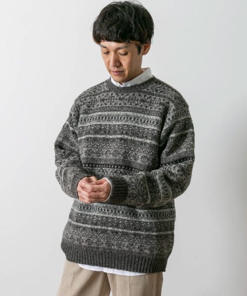 URBAN RESEARCH DOORS(アーバンリサーチドアーズ)/『別注』Jamieson’s×DOORS　20th AOFI CREWNECK PULLOVER/img04