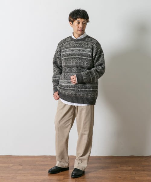 URBAN RESEARCH DOORS(アーバンリサーチドアーズ)/『別注』Jamieson’s×DOORS　20th AOFI CREWNECK PULLOVER/img07