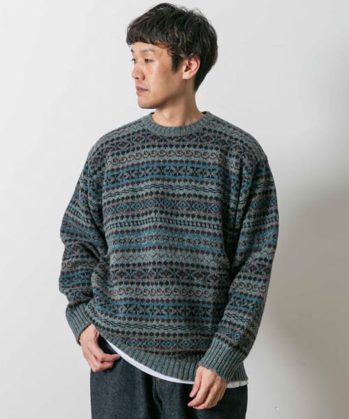 URBAN RESEARCH DOORS(アーバンリサーチドアーズ)/『別注』Jamieson’s×DOORS　20th AOFI CREWNECK PULLOVER/img10