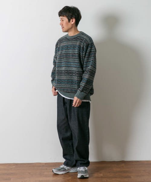 URBAN RESEARCH DOORS(アーバンリサーチドアーズ)/『別注』Jamieson’s×DOORS　20th AOFI CREWNECK PULLOVER/img15