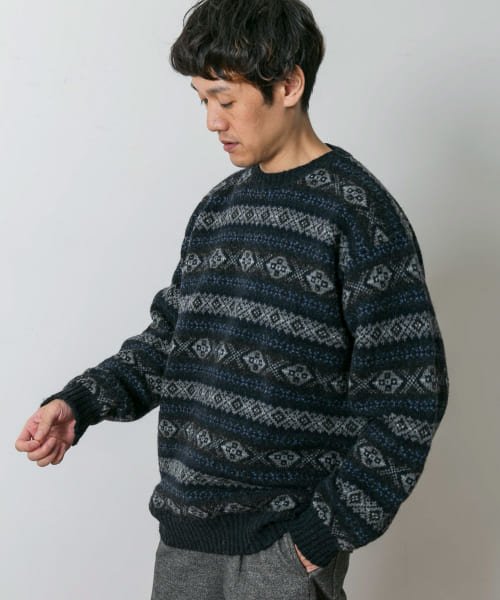 URBAN RESEARCH DOORS(アーバンリサーチドアーズ)/『別注』Jamieson’s×DOORS　20th AOFI CREWNECK PULLOVER/img27