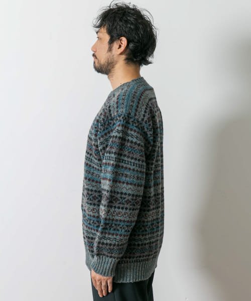 URBAN RESEARCH DOORS(アーバンリサーチドアーズ)/『別注』Jamieson’s×DOORS　20th AOFI CREWNECK PULLOVER/img37