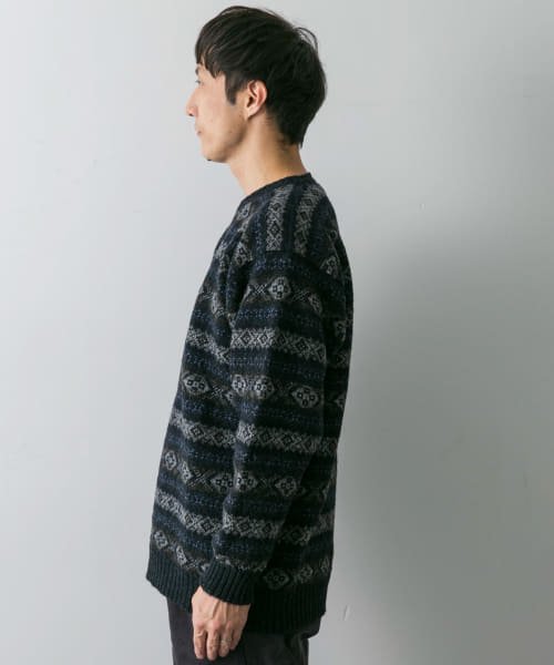 URBAN RESEARCH DOORS(アーバンリサーチドアーズ)/『別注』Jamieson’s×DOORS　20th AOFI CREWNECK PULLOVER/img40