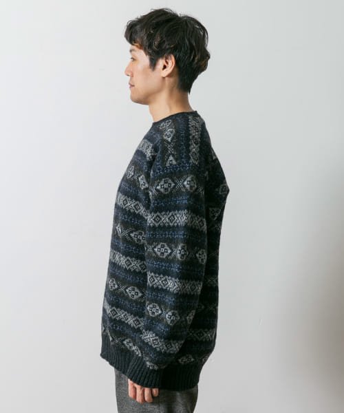 URBAN RESEARCH DOORS(アーバンリサーチドアーズ)/『別注』Jamieson’s×DOORS　20th AOFI CREWNECK PULLOVER/img43