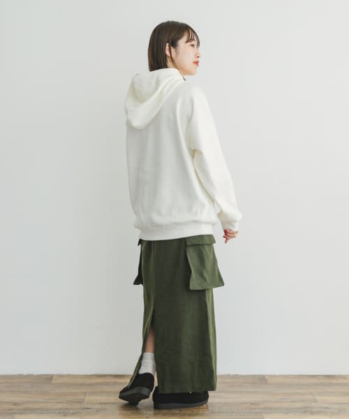 ITEMS URBANRESEARCH(アイテムズ アーバンリサーチ（レディース）)/ウラキモウフーディー/img03