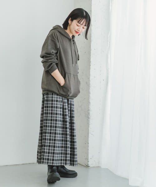 ITEMS URBANRESEARCH(アイテムズ アーバンリサーチ（レディース）)/ウラキモウフーディー/img08