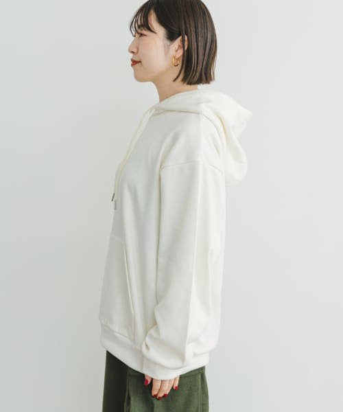 ITEMS URBANRESEARCH(アイテムズ アーバンリサーチ（レディース）)/ウラキモウフーディー/img13