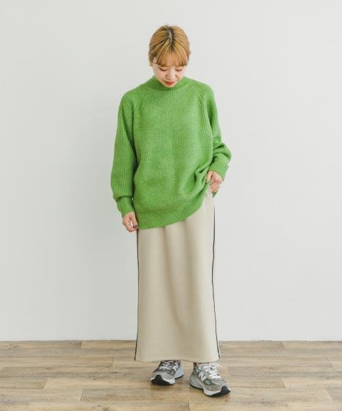 ITEMS URBANRESEARCH(アイテムズ アーバンリサーチ（レディース）)/サイドラインダンボールスカート/img03