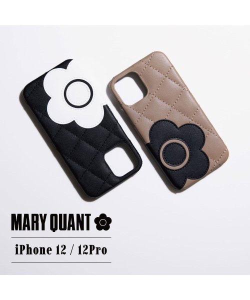 MARY QUANT(マリークヮント)/MARY QUANT マリークヮント iPhone12 12 Pro ケース スマホケース 携帯 レディース マリクワ PU QUILT LEATHER BAC/img09