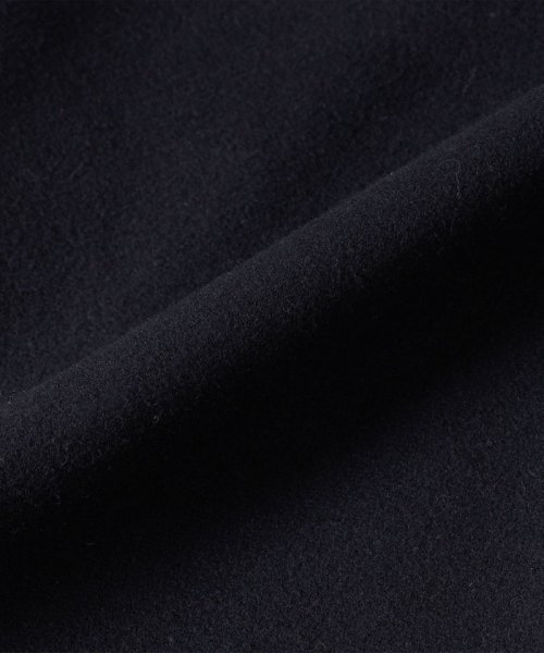 SHIPS any: メルトン ロング ダッフル コート 